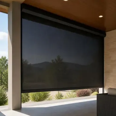 Motorized sun shade